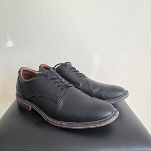 Classic Black Leather Men's Shoes